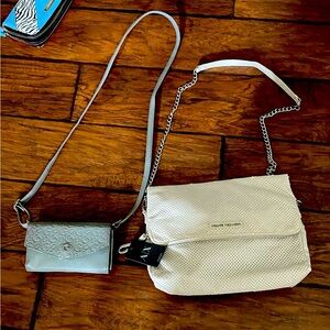 Desinger Armani purse and Guess cross body bag bundle